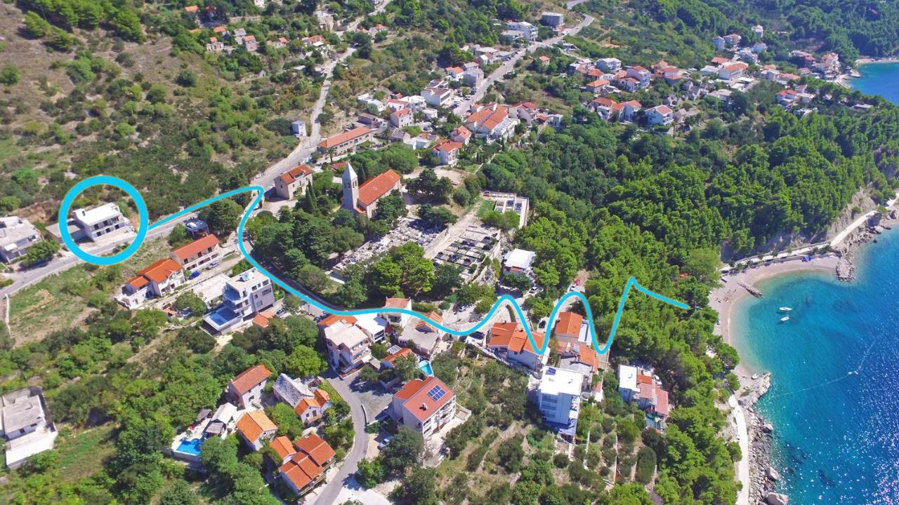 Apartmani Jurica I Ankica Brela Exterior photo